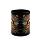 “Floral Frida Vibes, Fully Caffeinated Side-Eye” – Petals up top, sarcasm down below.