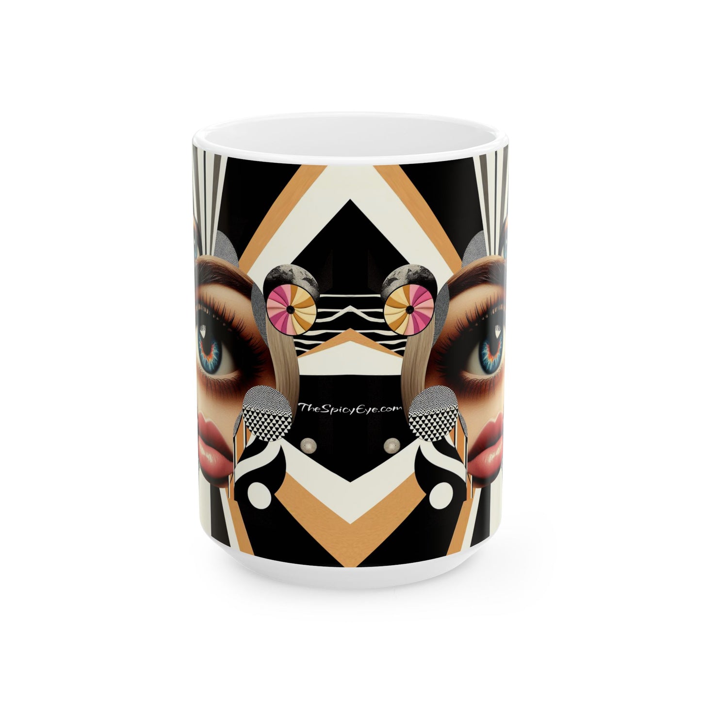 “Powered by Petty & Arabica” – Staying awake out of sheer spite. - White