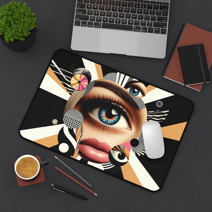 Staring Contest: You vs. The Universe-Desk Pad
