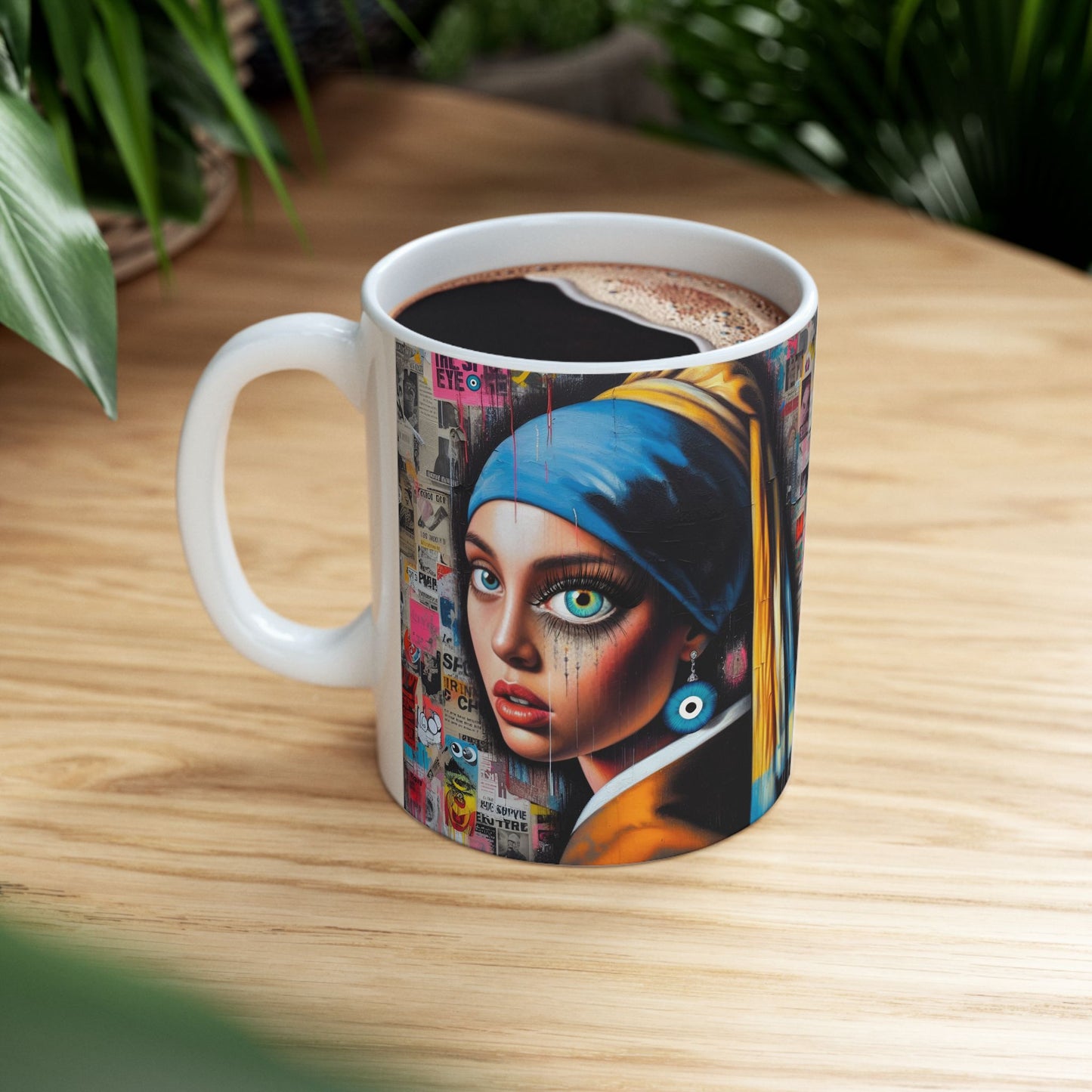 “Girl with the Petty Earring” – Staring silently… but judging loudly.