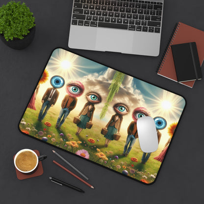 Hypnotized Yet?-One Glance and They Obey-Desk Mat