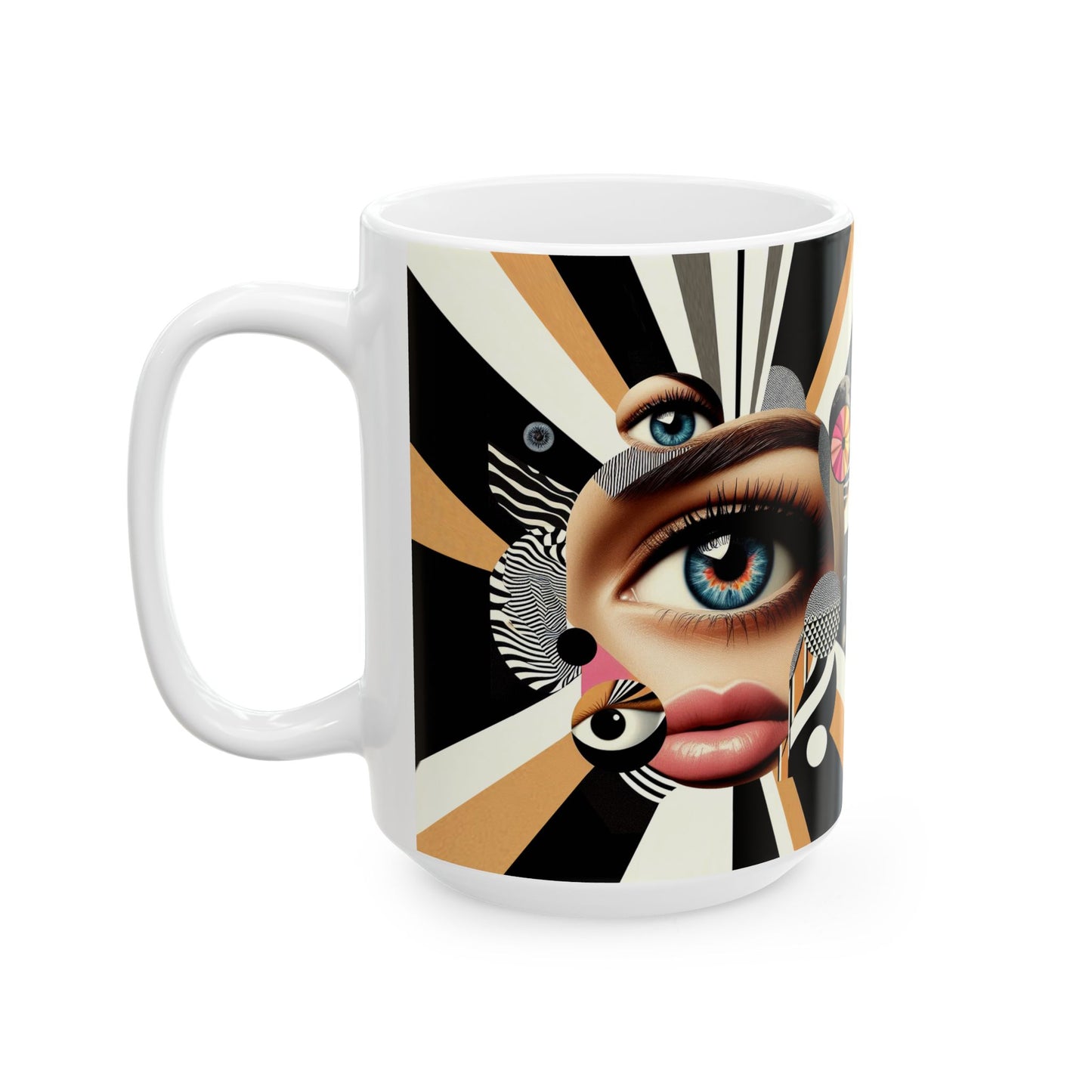 “Powered by Petty & Arabica” – Staying awake out of sheer spite. - White