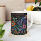 “Floral Roast & Forest Shade” – Hot coffee, cool sarcasm, zero tolerance for negativity.