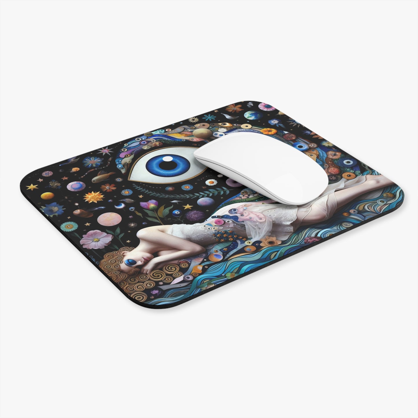 The Watchful Nap: Art, Attitude, and Eyeballs-Mouse Pads