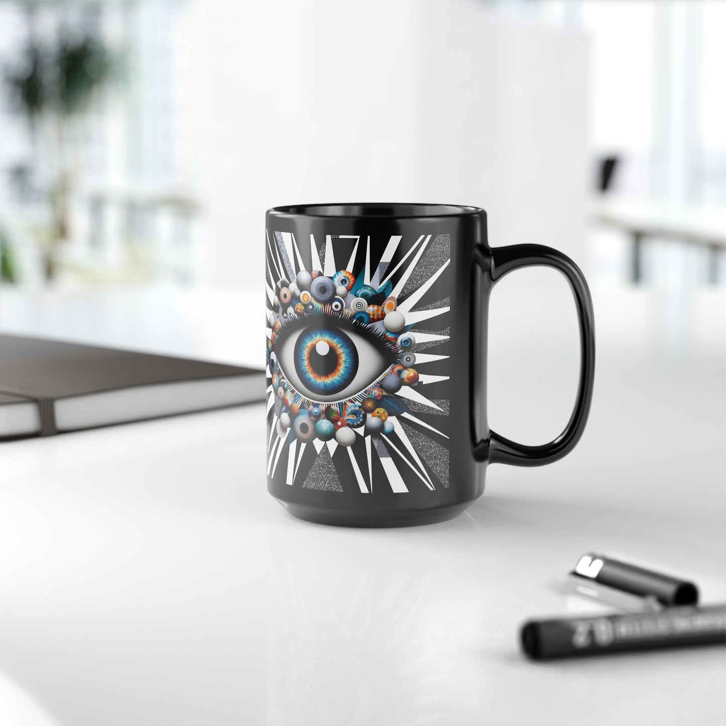 Bad Moods Brewed Fresh, Evil Eye on Standby – Perfect for Monday meetings