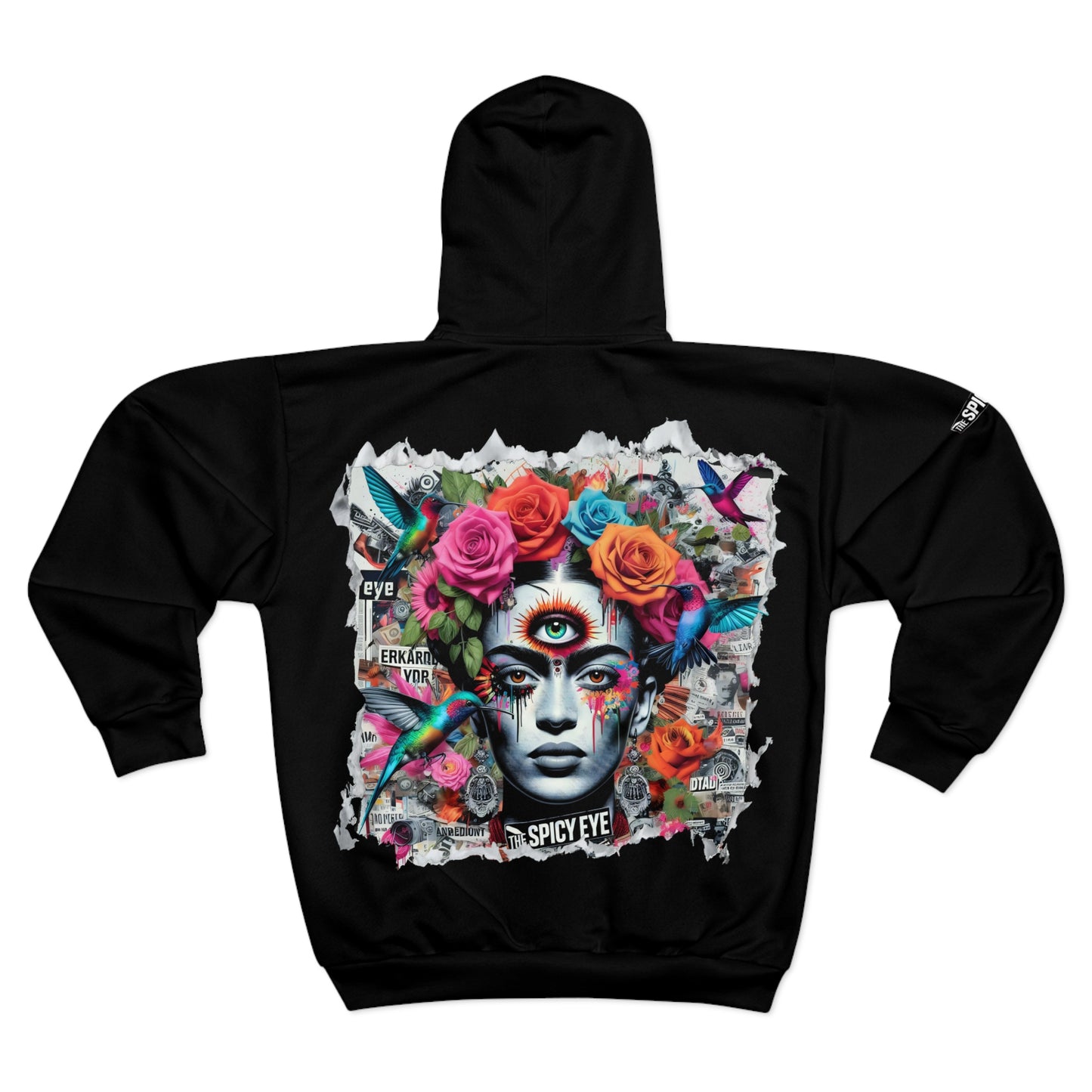 Graffiti and Glares- Eye Came, Eye Saw, Eye Slayed! Hoodie