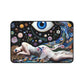 The Watchful Nap: Art, Attitude, and Eyeballs-Desk Mat