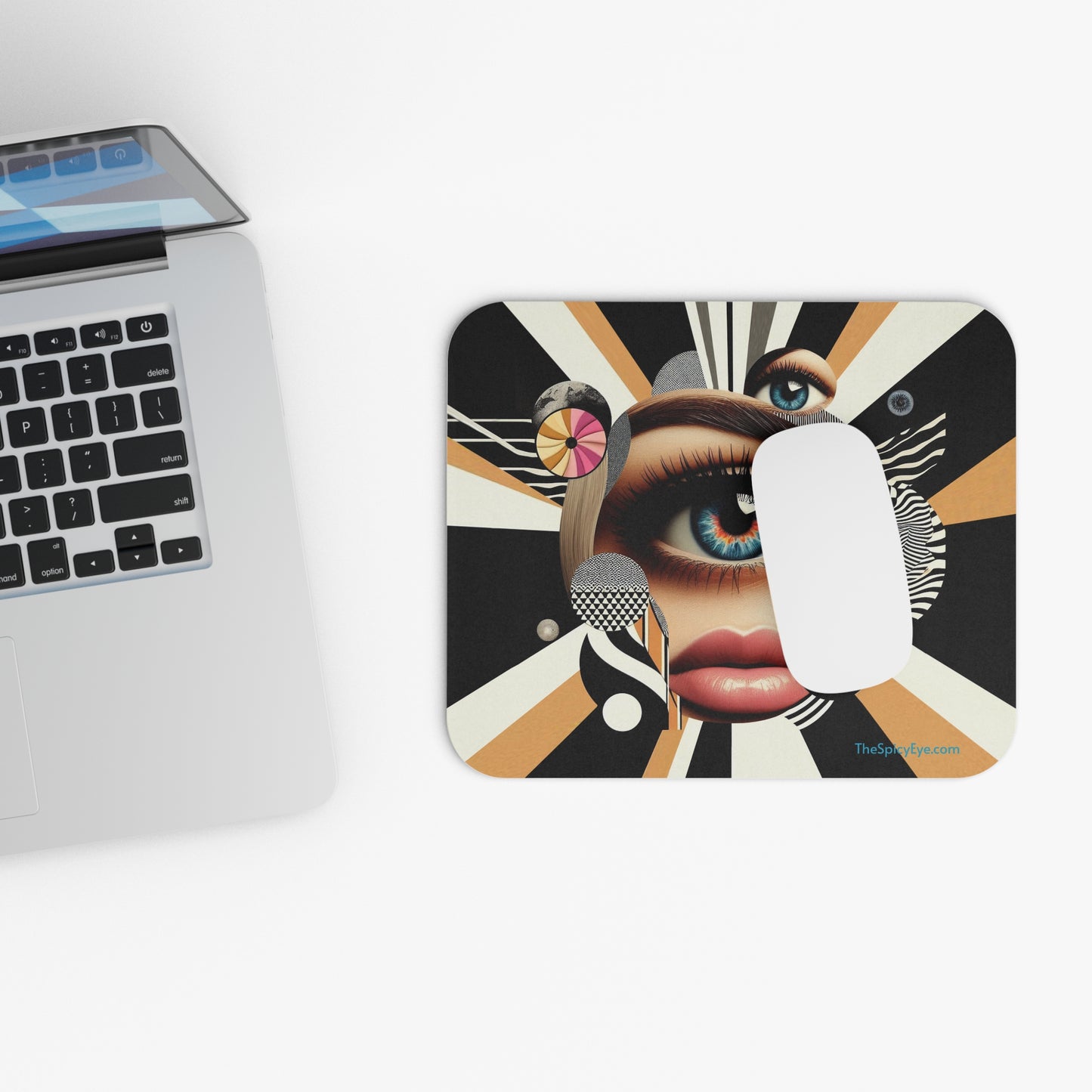 Staring Contest: You vs. The Universe-Mouse Pad