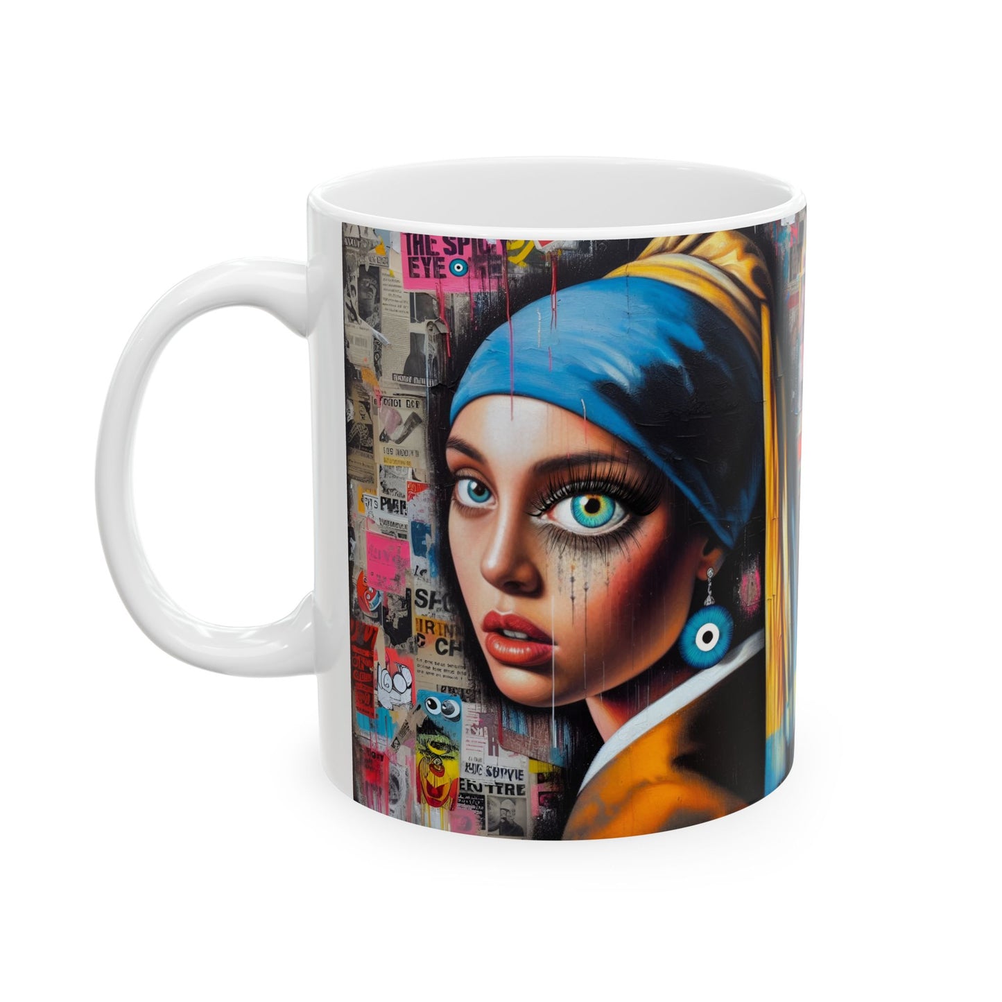 “Girl with the Petty Earring” – Staring silently… but judging loudly.