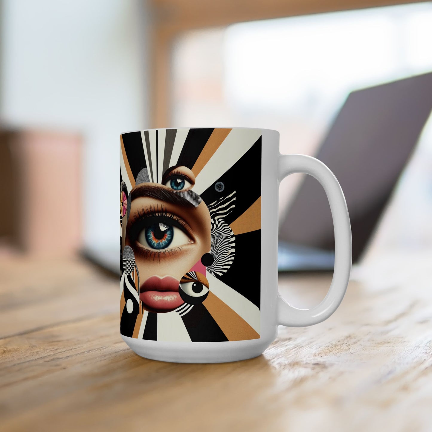 “Powered by Petty & Arabica” – Staying awake out of sheer spite. - White