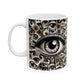 “Caffeinated Shade & Cubicle Spells” – Evil eye deflects drama so I can sip in peace.