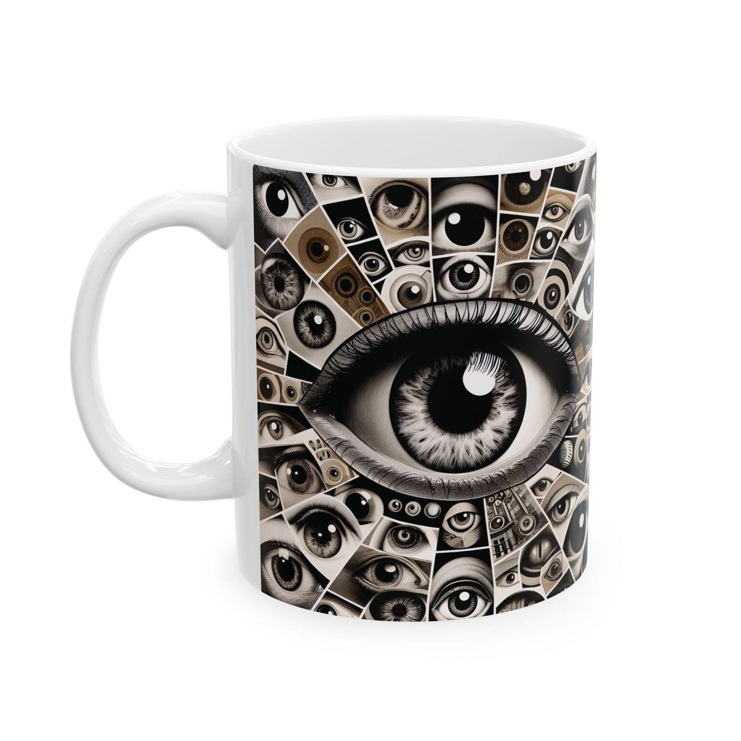 “Caffeinated Shade & Cubicle Spells” – Evil eye deflects drama so I can sip in peace.
