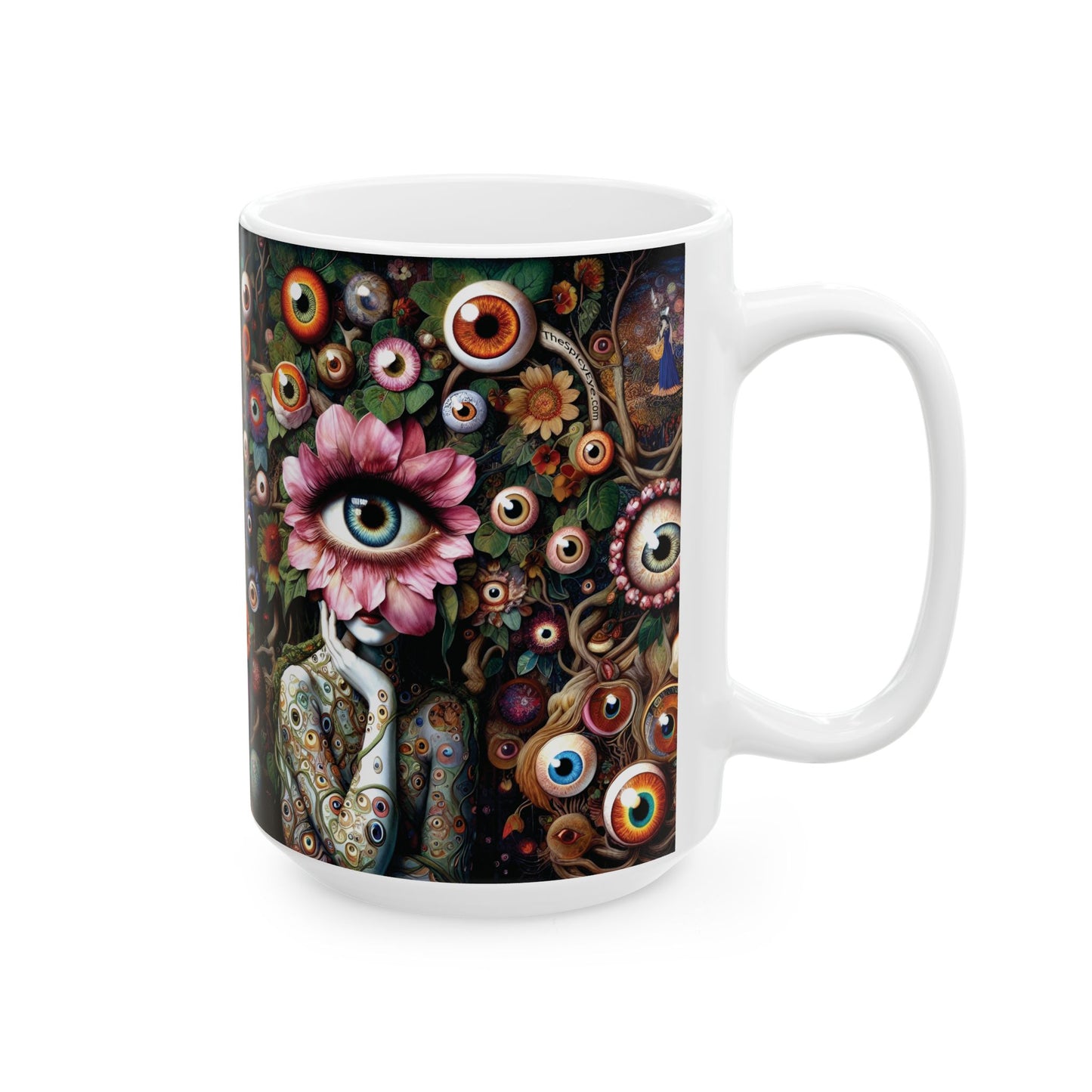 “Botanically Bitter About Emails” – Garden of resentment + caffeine.