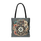 Boho Blossom Hamsa Tote