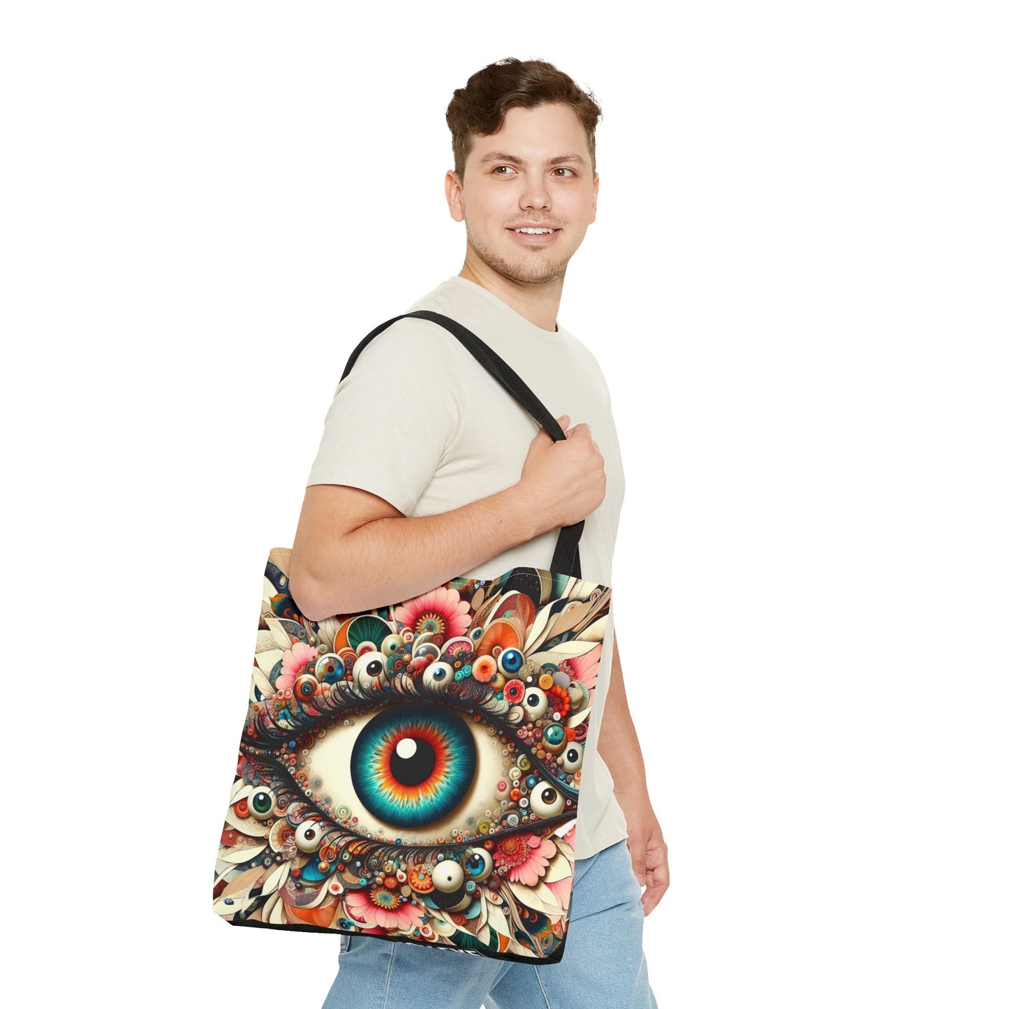 Floral Fusion Tote
