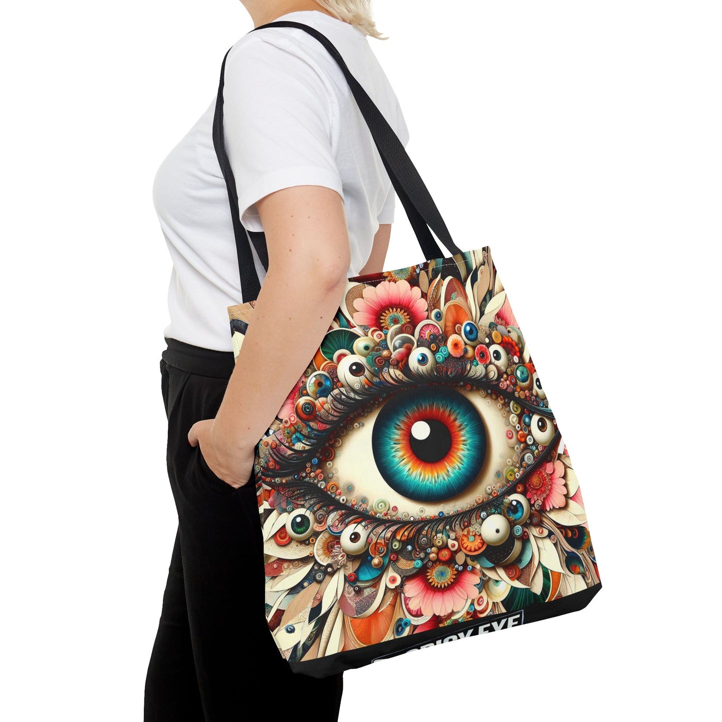 Floral Fusion Tote