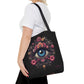 Celestial Guardian Floral Eye Tote