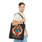 Mystic Hands Evil Eye Tote