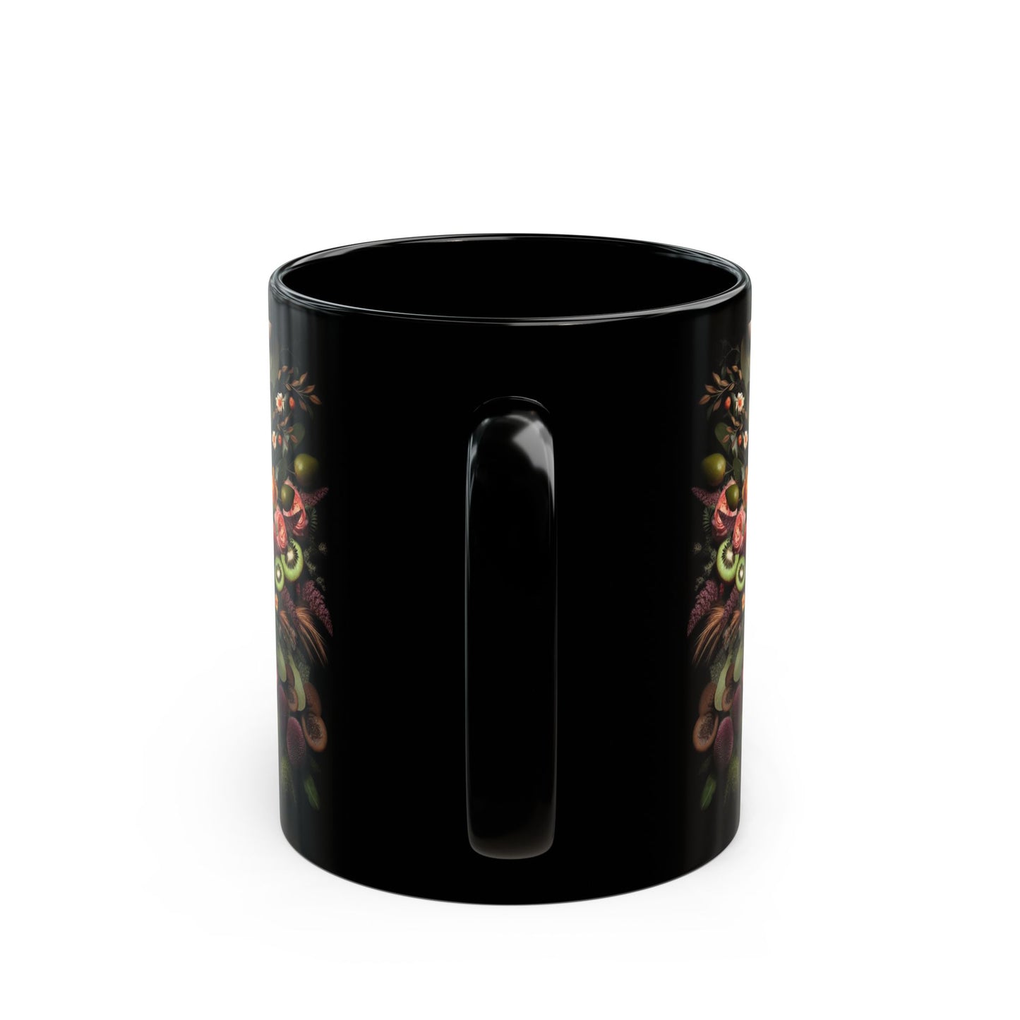 “Floral Frida Vibes, Fully Caffeinated Side-Eye” – Petals up top, sarcasm down below.