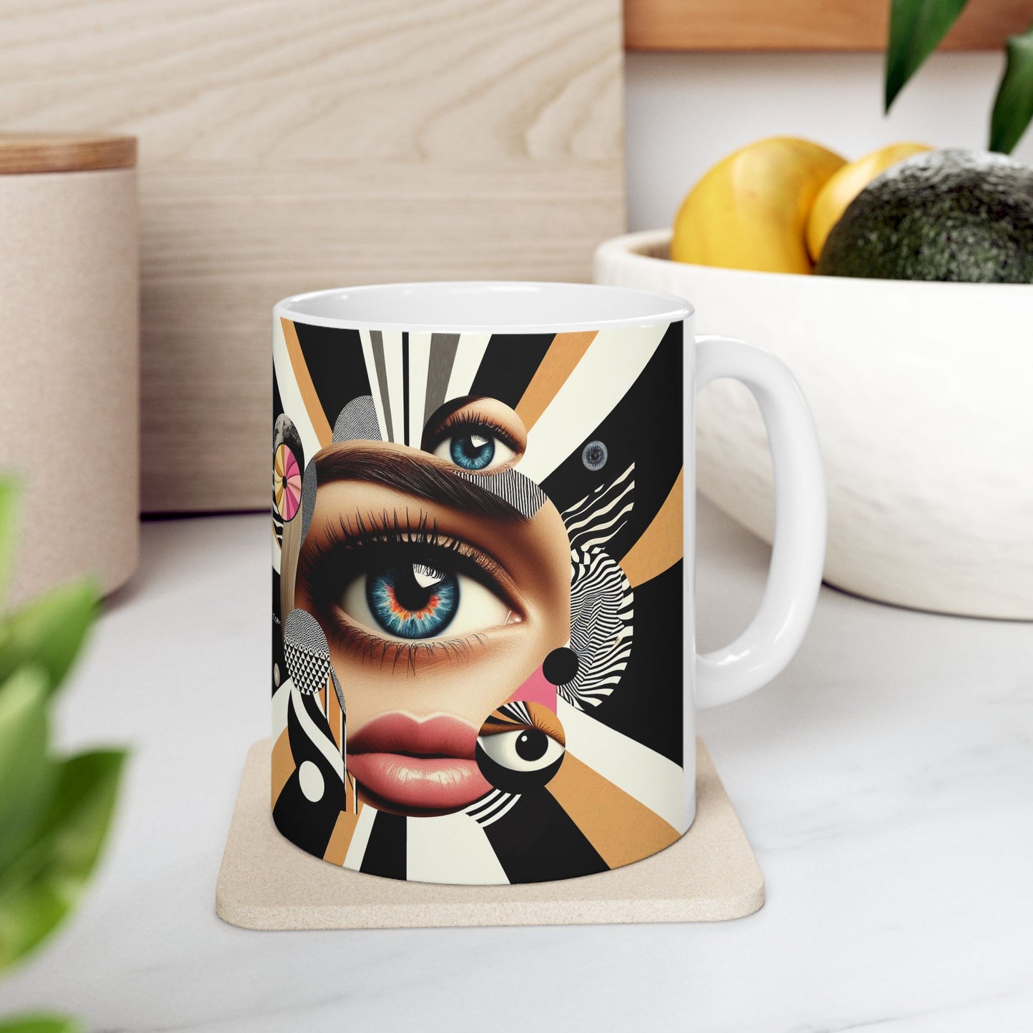 “Powered by Petty & Arabica” – Staying awake out of sheer spite. - White