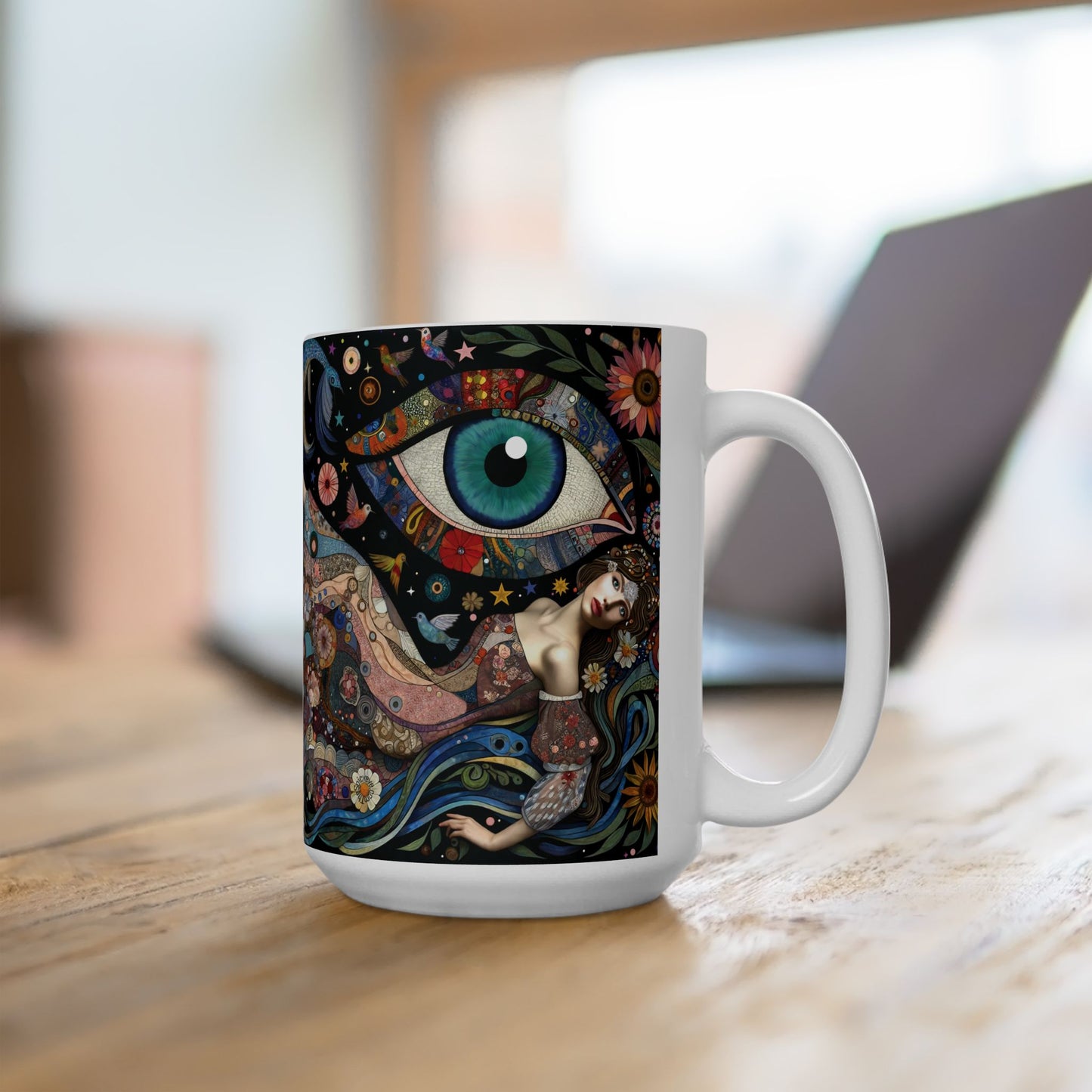 “Midnight Cocoa & Morning Side-Eyes” – Sweet warmth, salty attitude.
