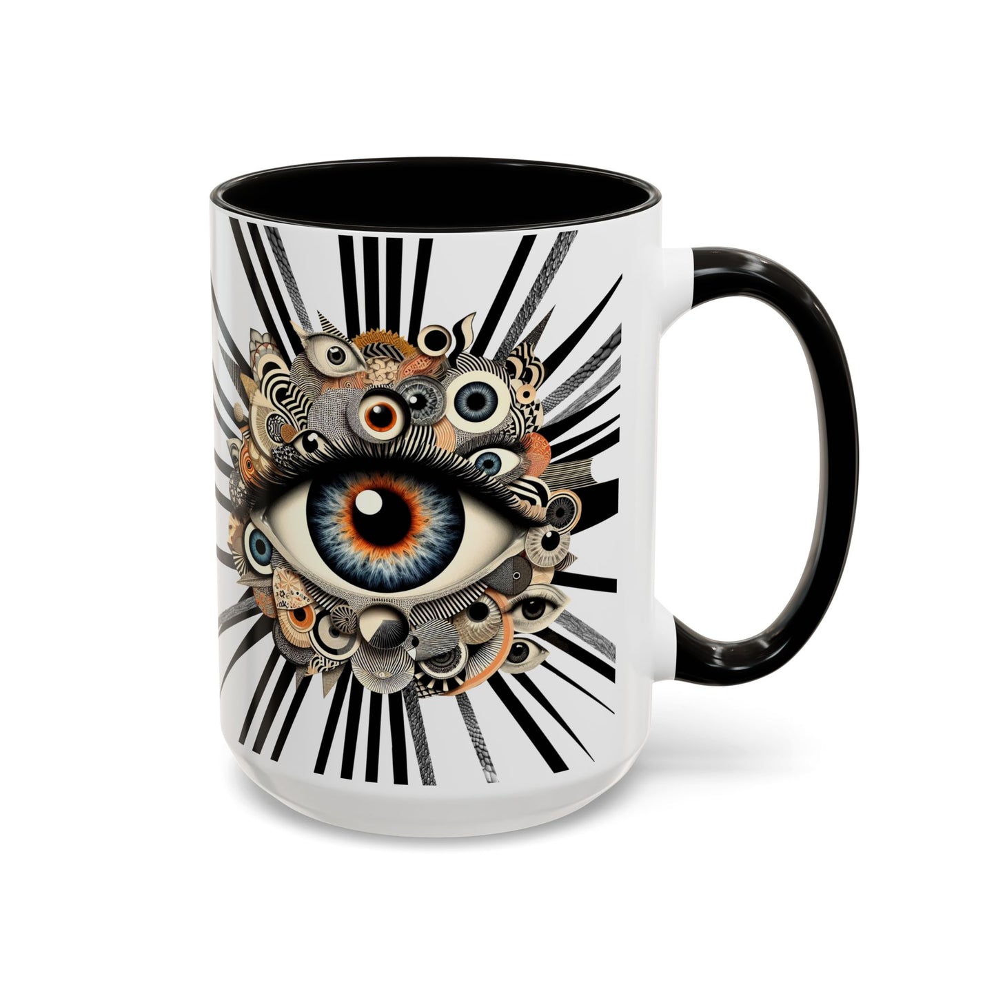 Stargazers Secret Mug - White on Black