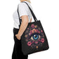 Celestial Guardian Floral Eye Tote