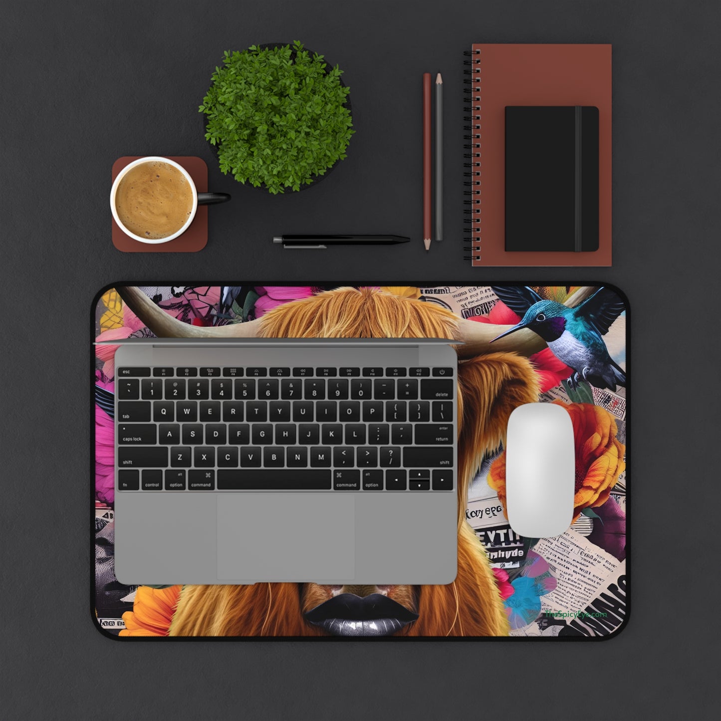 Cyclops Cow - Desk Pad