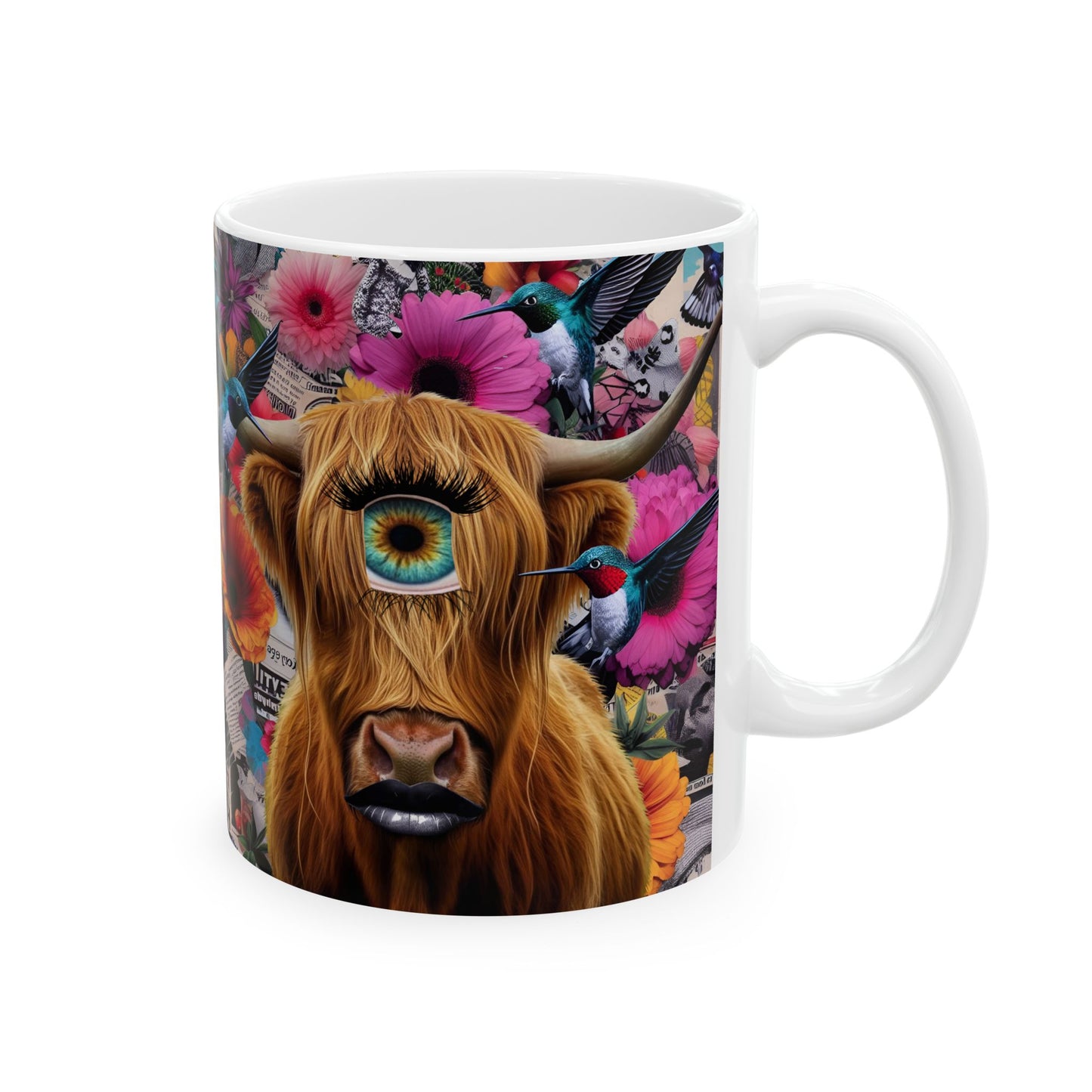 “Pasture Blooms, Evil Eye Glares, Morning Moo‑d” – Caffeine kicks in before kindness does.