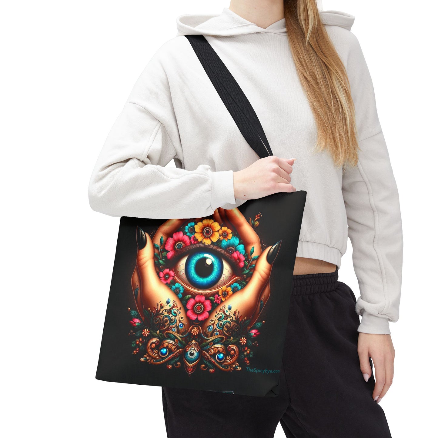 Mystic Hands Evil Eye Tote