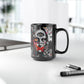 “Mona Lisa Smile, Evil Eye Stare, Morning Coffee Glare” – Classic art, modern attitude.