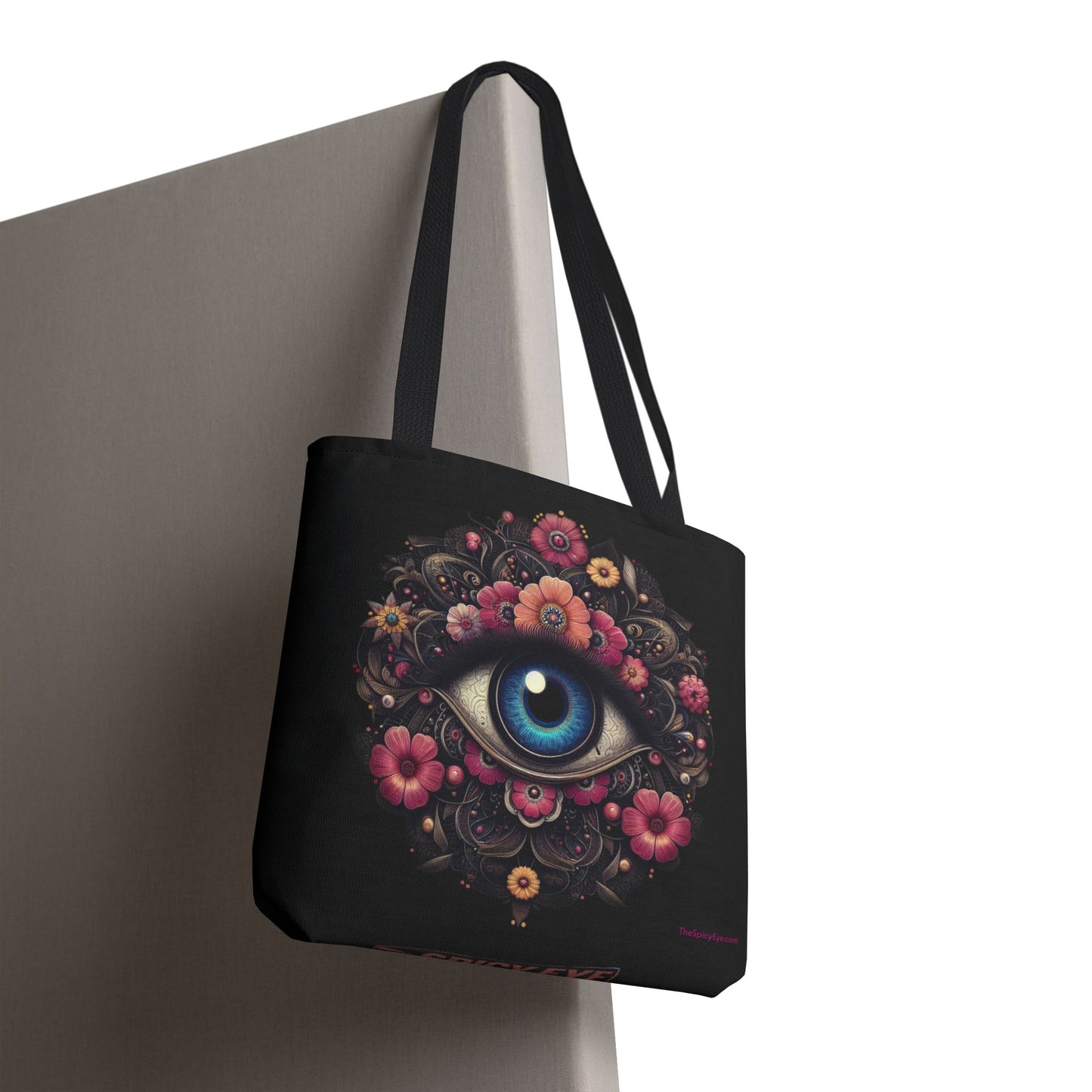 Celestial Guardian Floral Eye Tote