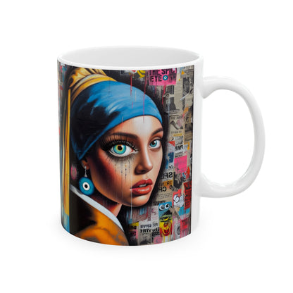“Girl with the Petty Earring” – Staring silently… but judging loudly.